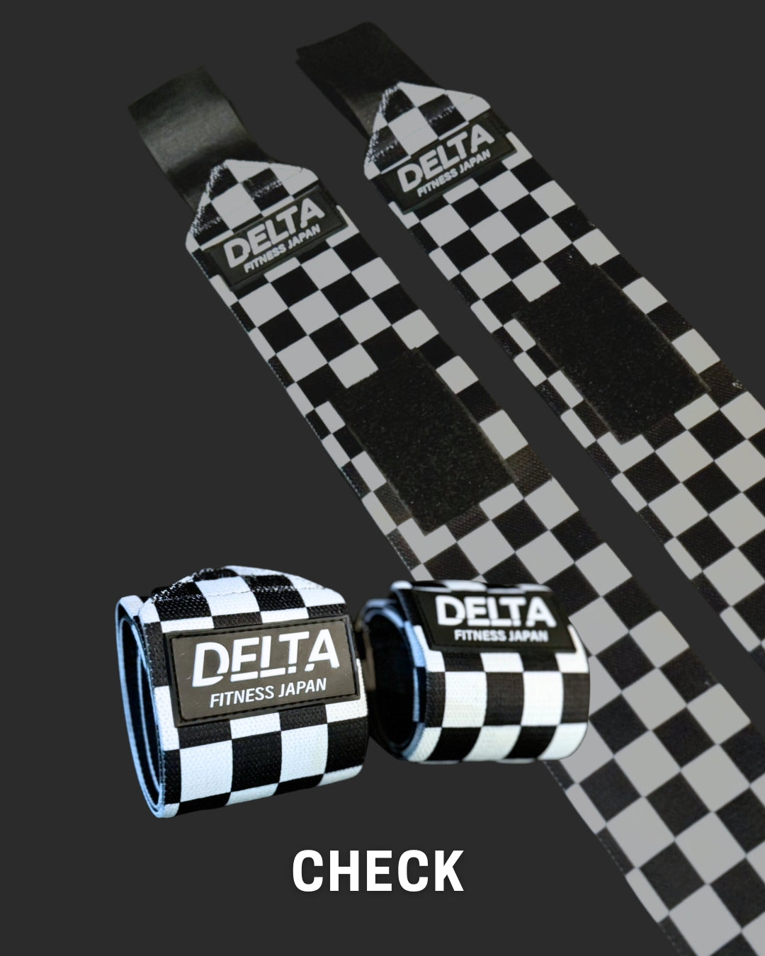 DELTA FITNESS Original Wrist Wraps V3(CHECK)