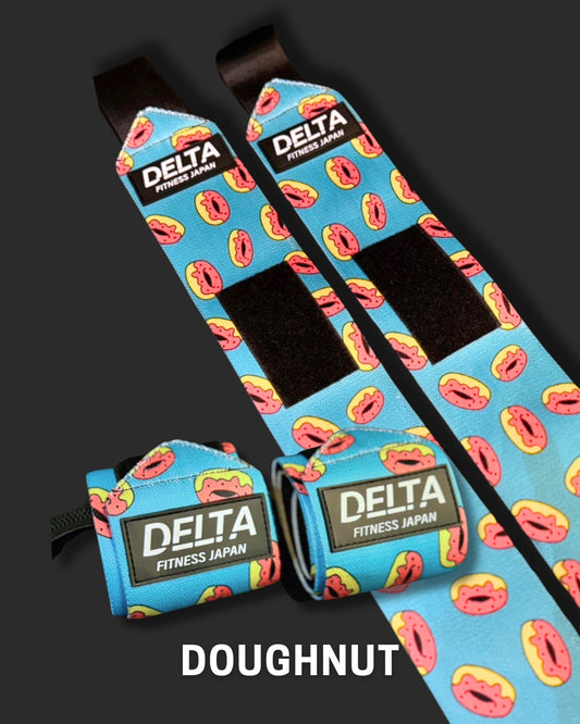 DELTA FITNESS Original Wrist Wraps V3(DOUGHNUT)