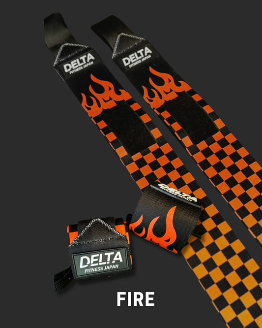 DELTA FITNESS Original Wrist Wraps V3(FIRE)