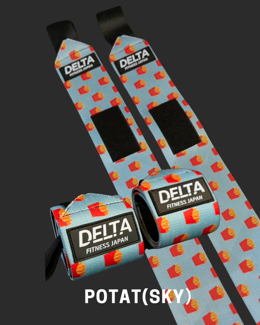 DELTA FITNESS Original Wrist Wraps V3(POTATO(SKY))