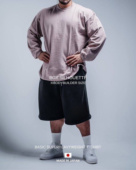 BASIC SUPERHEAVYWEIGHT T-SHIRT (LONG SLEEVE) BEIGE