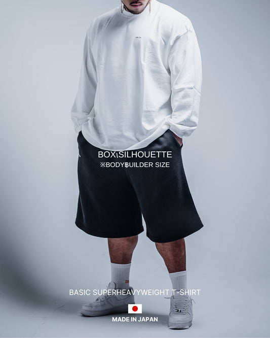 BASIC SUPERHEAVYWEIGHT T-SHIRT (LONGSLEEVE) WHITE