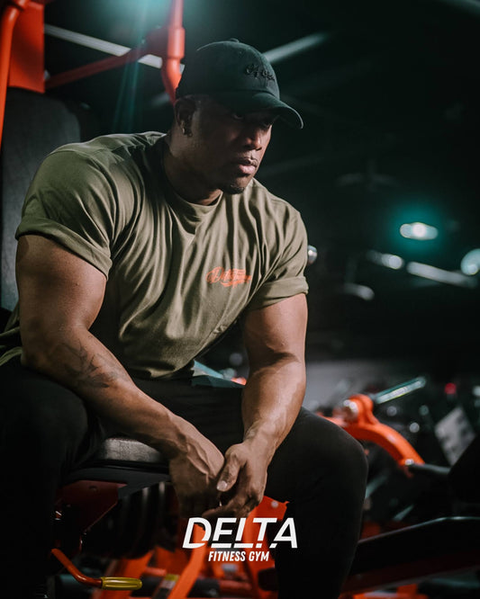 DELTA FITNESS GYM T-SHIRT (ARMYGREEN)