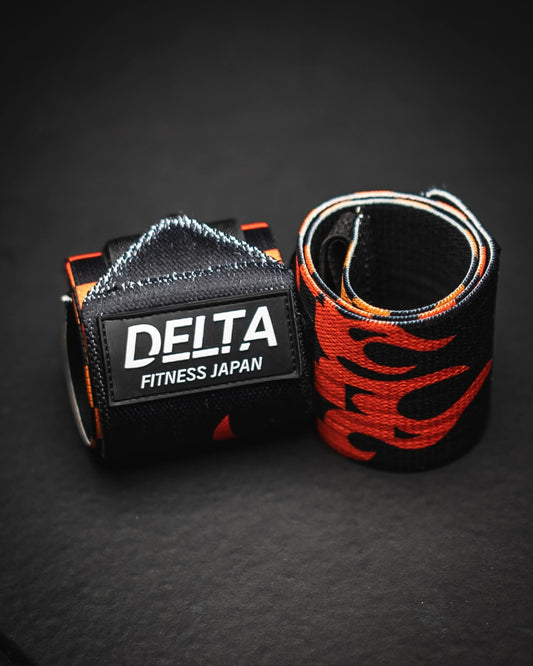 DELTA FITNESS Original Wrist Wraps V3(FIRE)