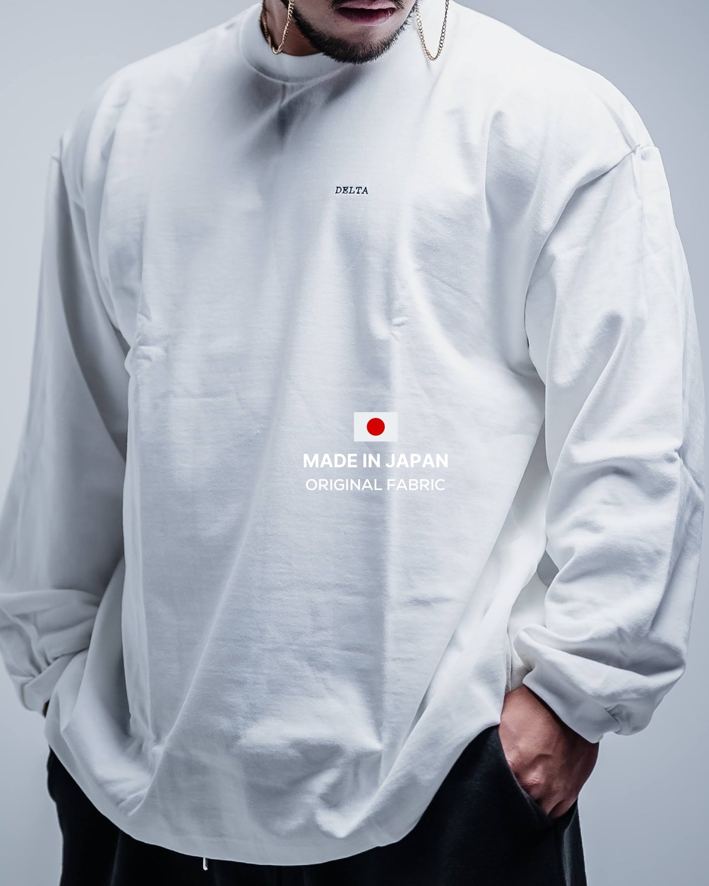 BASIC SUPERHEAVYWEIGHT T-SHIRT (LONGSLEEVE) WHITE