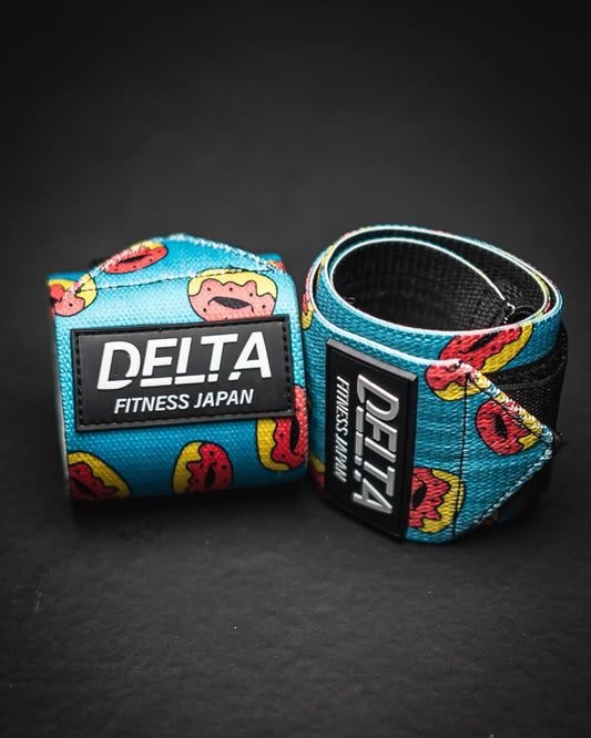 DELTA FITNESS Original Wrist Wraps V3(DOUGHNUT)