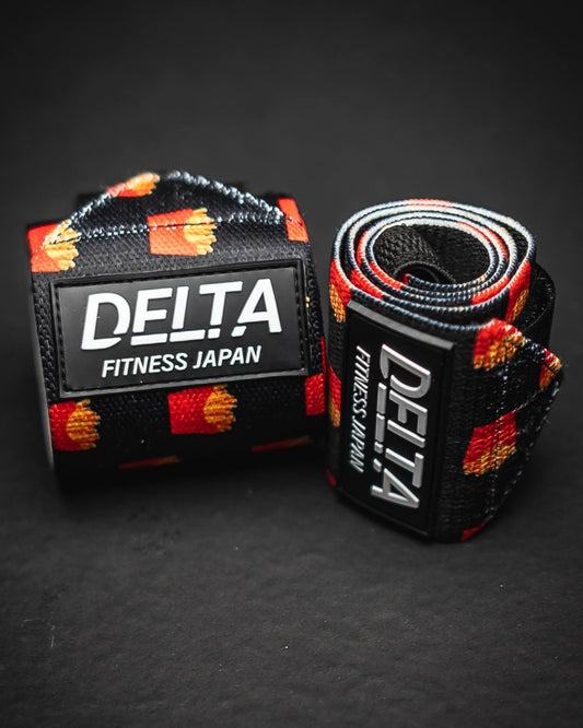 DELTA FITNESS Original Wrist Wraps V3(POTATO(BLACK))