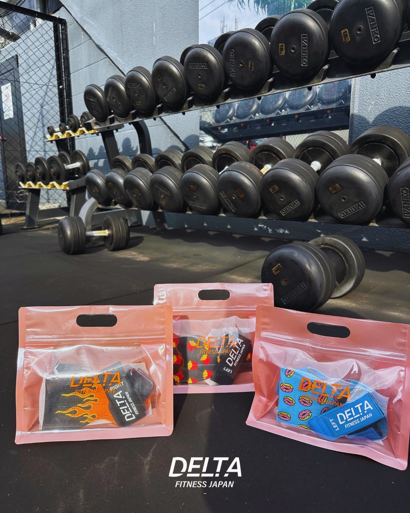 DELTA FITNESS Original Power Grip(POTATO(BLACK))