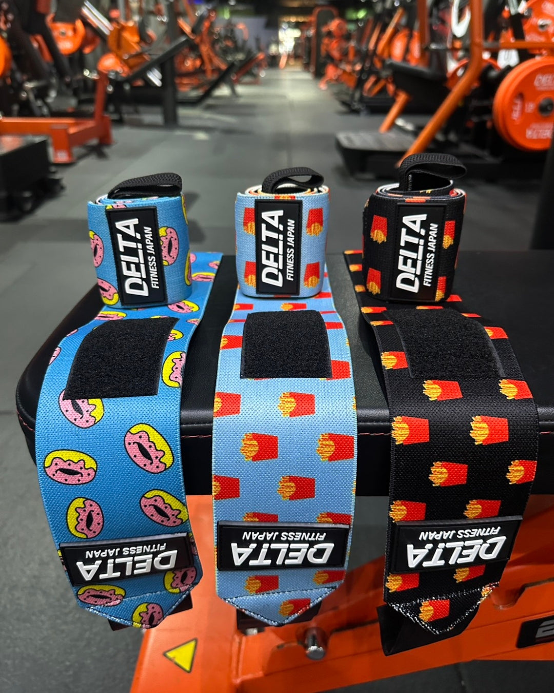DELTA FITNESS Original Wrist Wraps V3(DOUGHNUT)