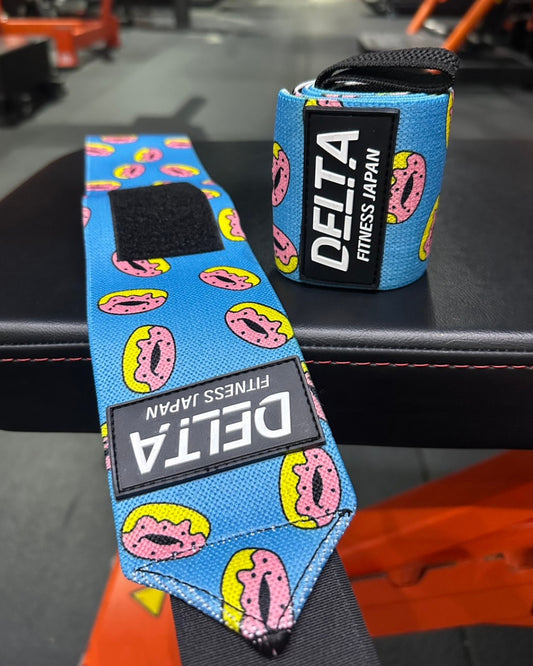 DELTA FITNESS Original Wrist Wraps V3(DOUGHNUT)