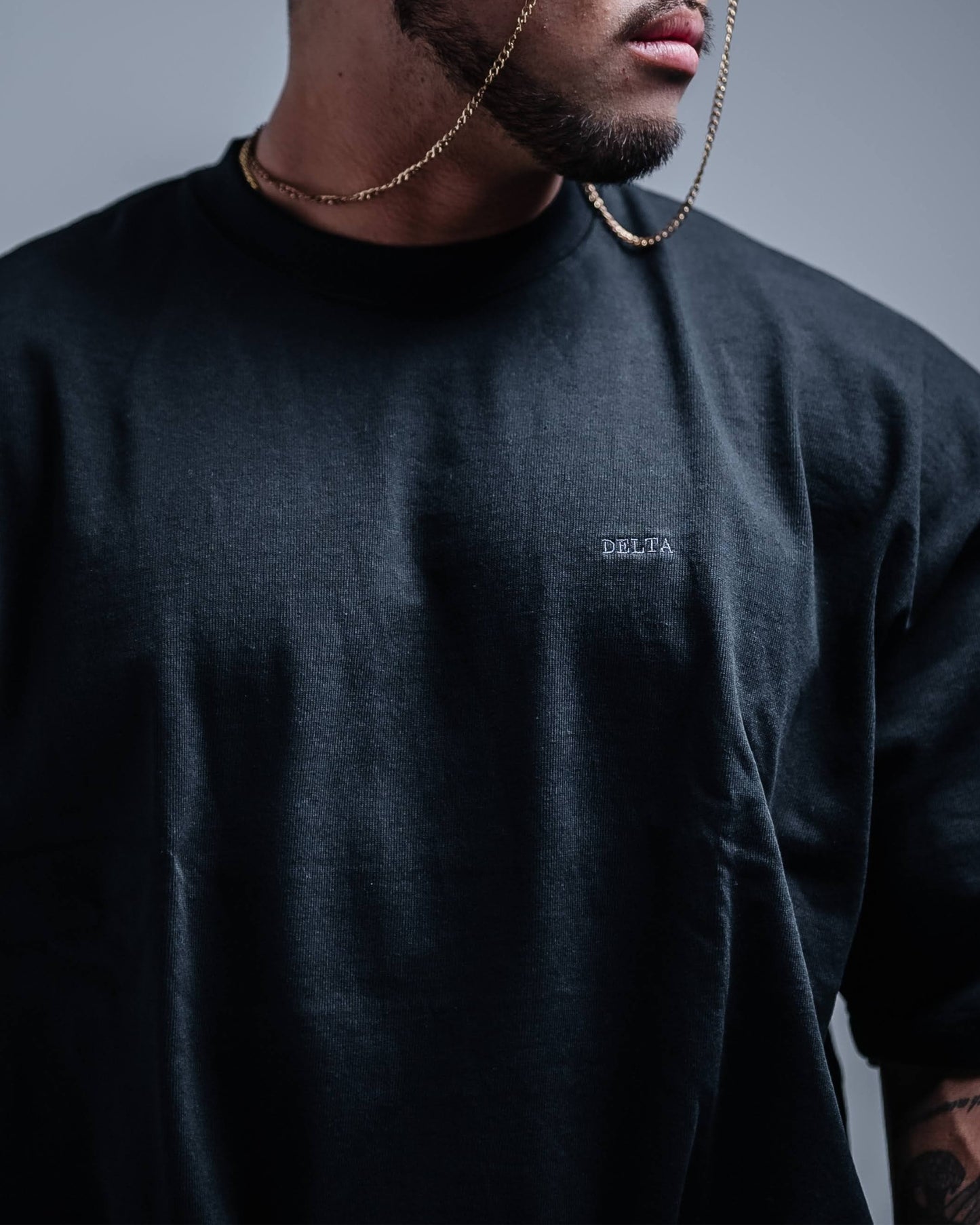 BASIC SUPERHEAVYWEIGHT T-SHIRT (SHORT SLEEVE) BLACK