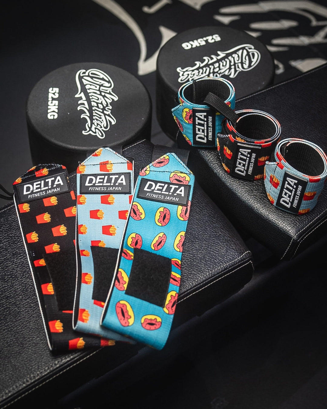 DELTA FITNESS Original Wrist Wraps V3(POTATO(BLACK)) – DELTA