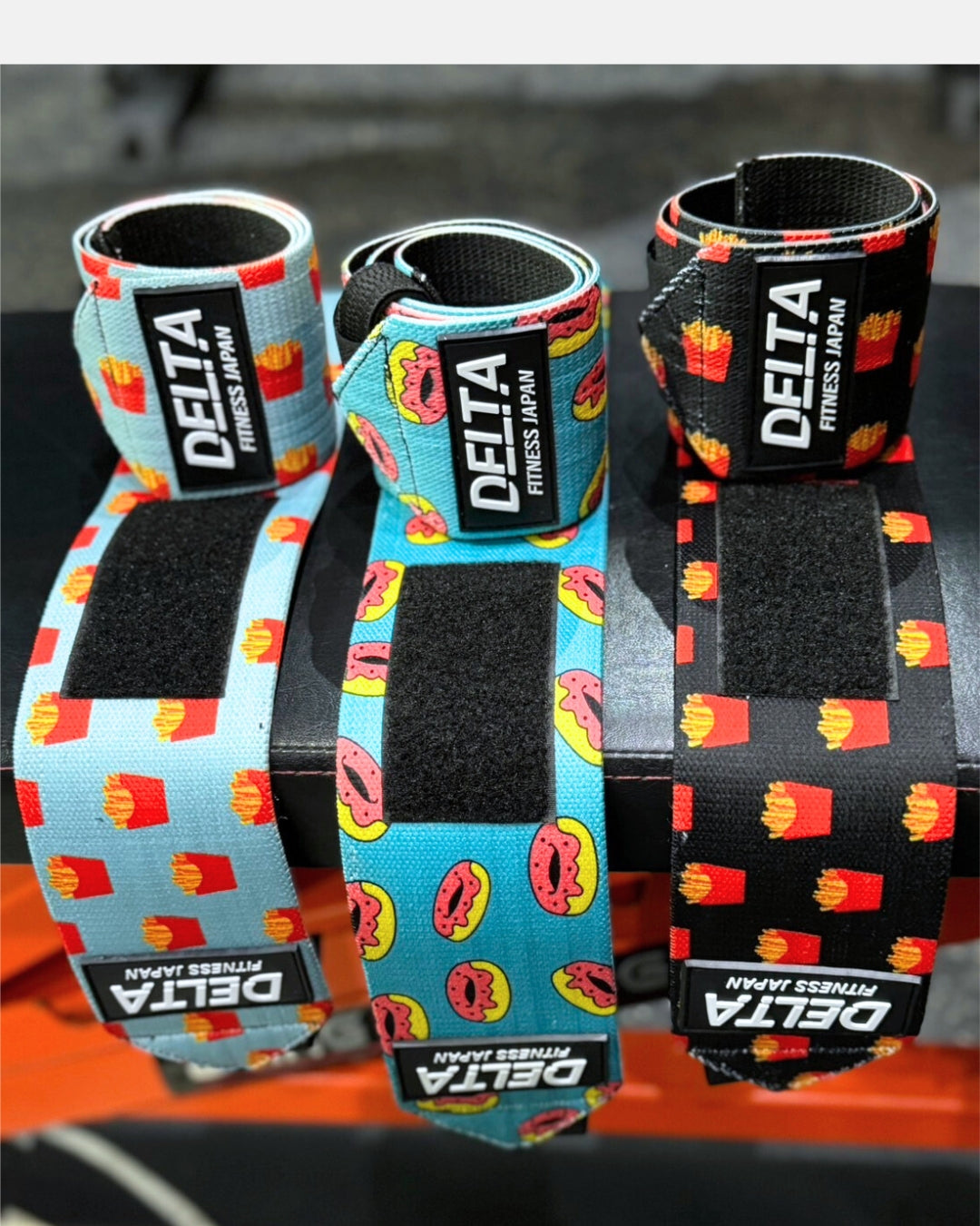 DELTA FITNESS Original Wrist Wraps V3(POTATO(BLACK)) – DELTA