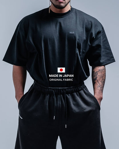BASIC SUPERHEAVYWEIGHT T-SHIRT (SHORT SLEEVE) BLACK