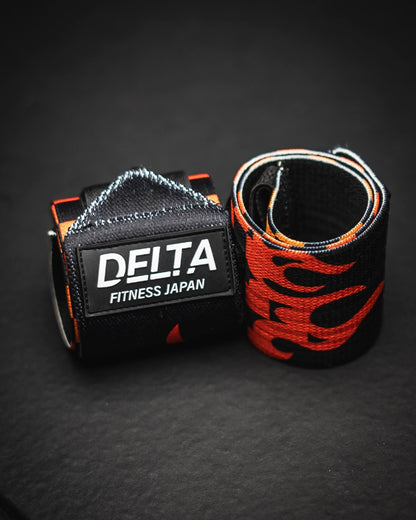 DELTA FITNESS Original Wrist Wraps V3(FIRE)