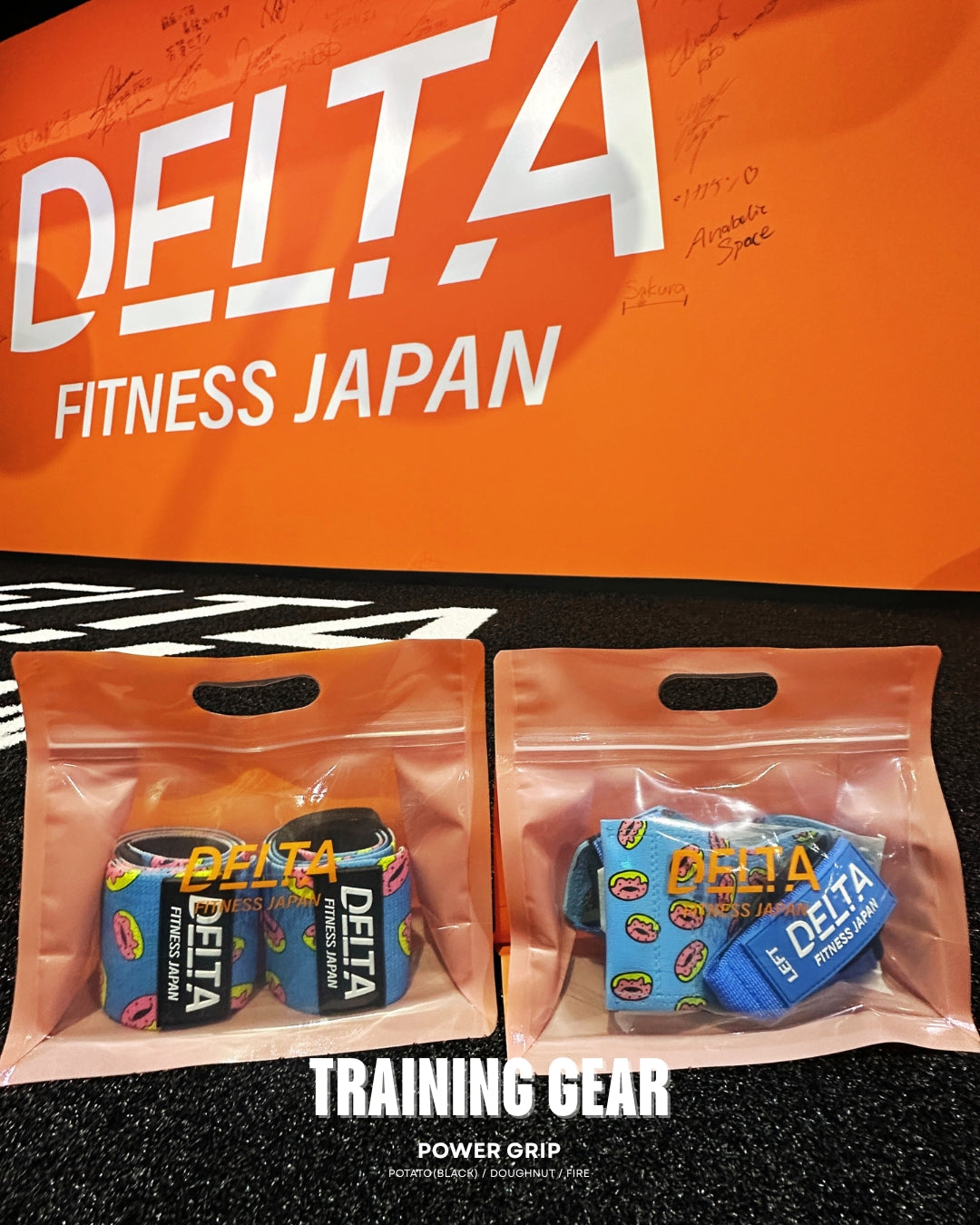 DELTA FITNESS Original Wrist Wraps V3(DOUGHNUT)