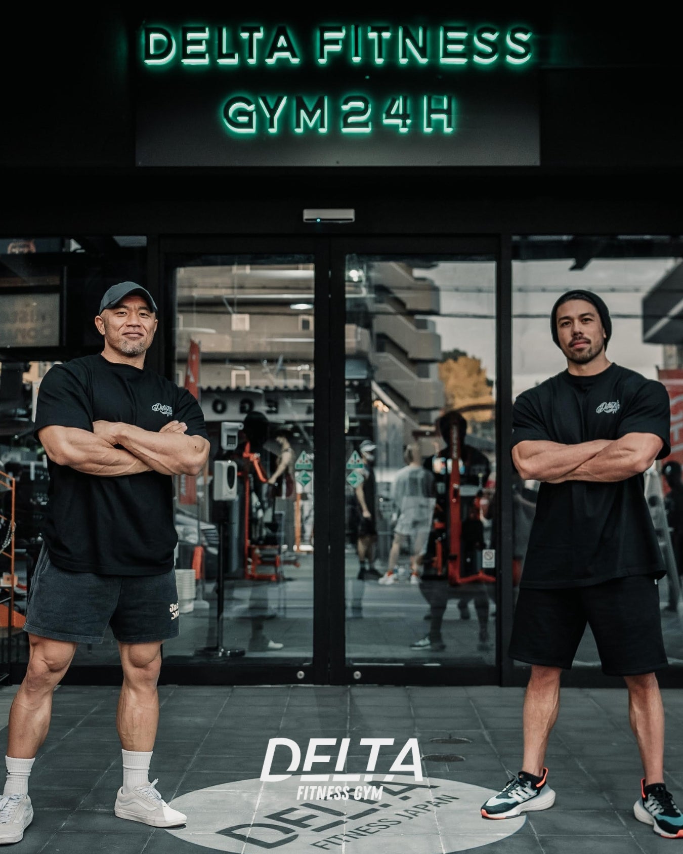 DELTA FITNESS GYM T-SHIRT (BLACK)