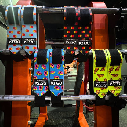 DELTA FITNESS Original Wrist Wraps V3(POTATO(SKY))