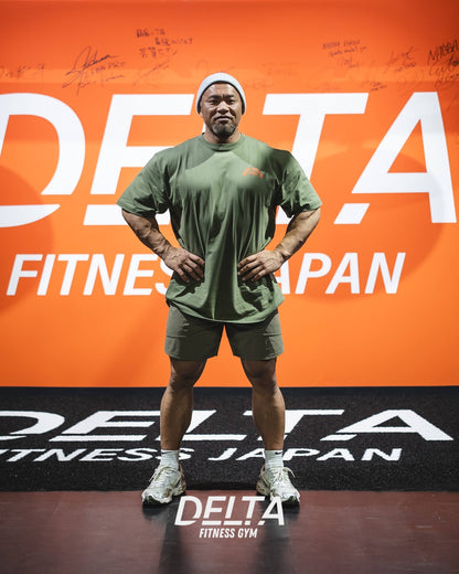 DELTA FITNESS GYM T-SHIRT (BLACK)