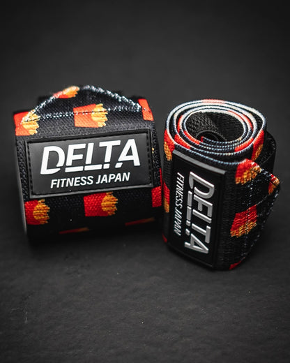 DELTA FITNESS Original Wrist Wraps V3(POTATO(BLACK))