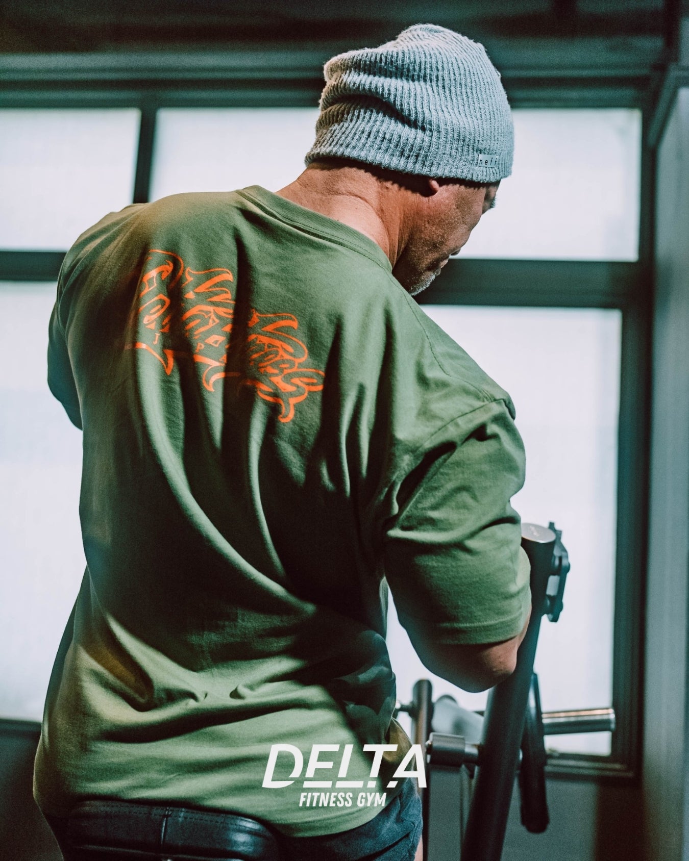 DELTA FITNESS GYM T-SHIRT (BLACK)