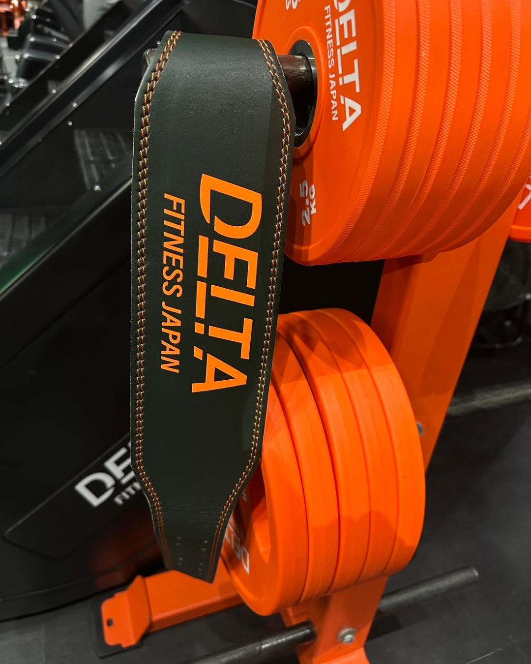 DELTA FITNESS ORIGINAL LEATHER LIFTING BELT V3(ARMY GREEN) – DELTA